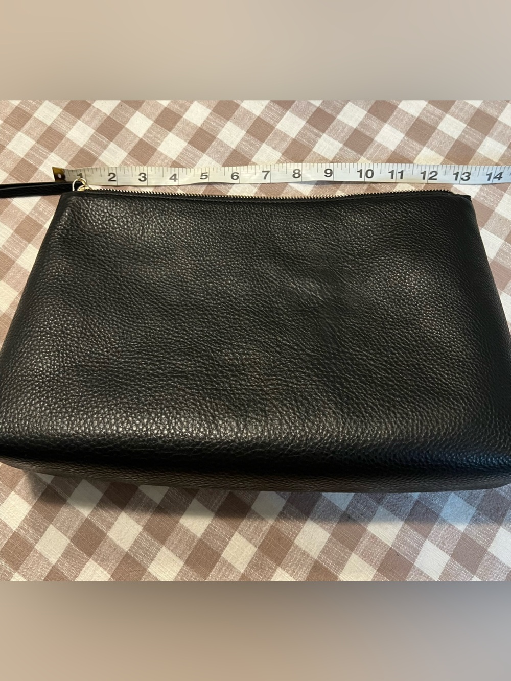 Vera Bradley Large Black Sequin Leather Pouch with Sequin Design NWT GORGEOUS - Picture 7 of 15